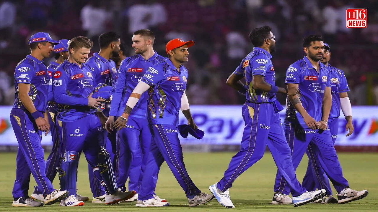 Mumbai Indians maintain mighty streak with massive win over Rajasthan Royals